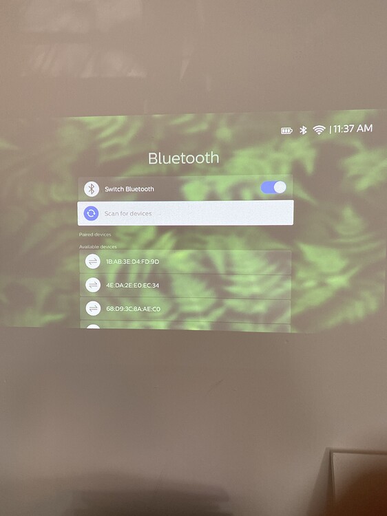 how to scan for bluetooth devices on mac
