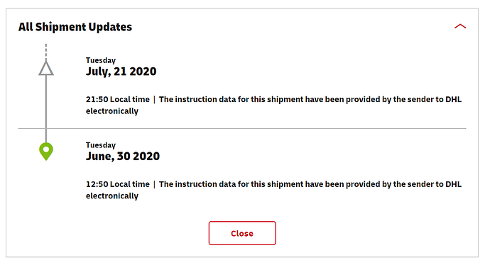 Philips latest DHL update